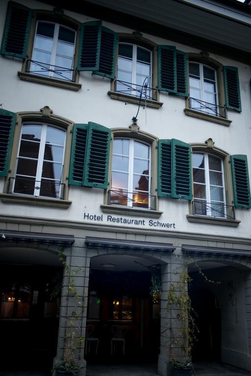 Hotel Restaurant Schwert Thun Exteriör bild